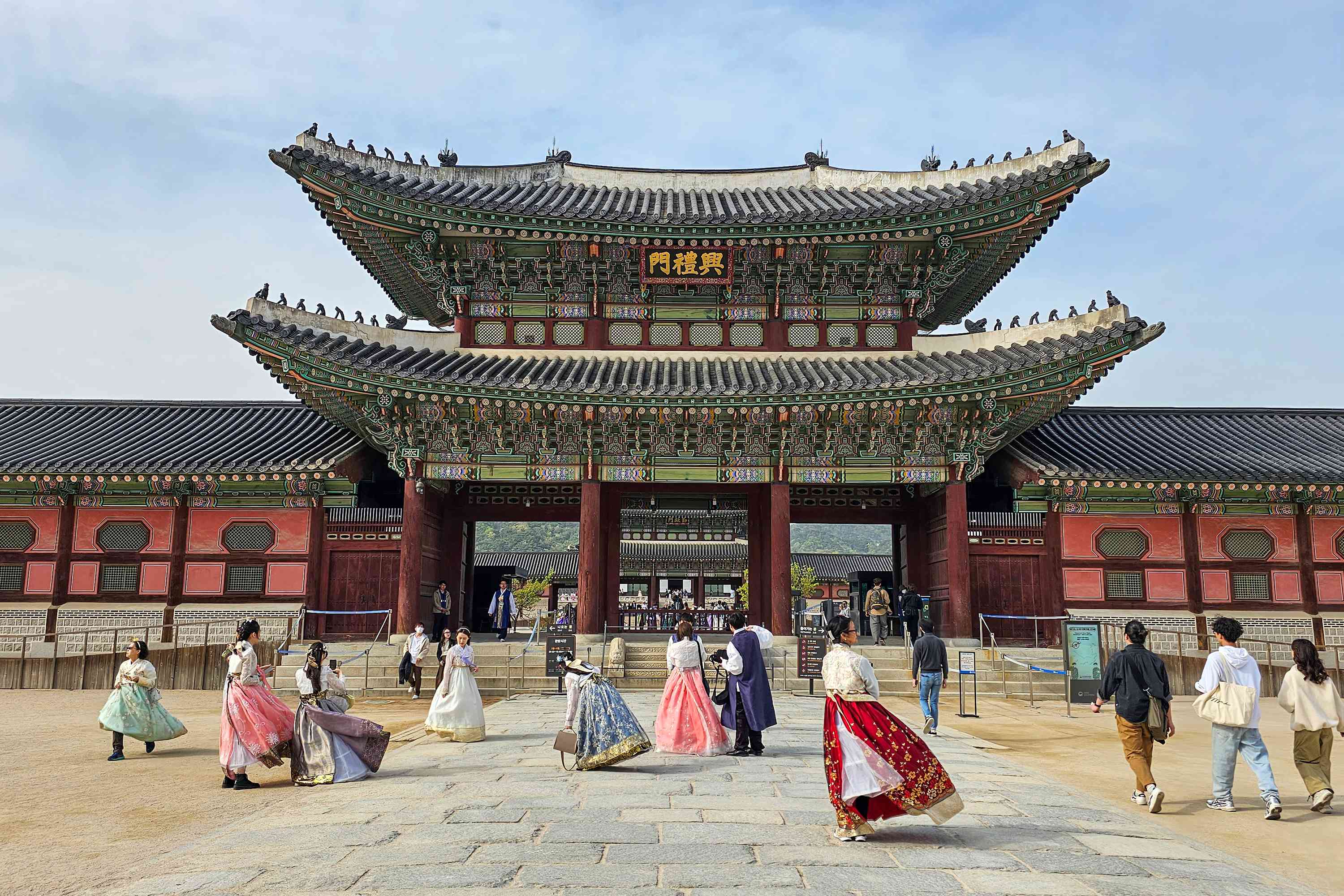 Gyeongbokgung Palace, Seoul, South Korea by Dennis Bunnik